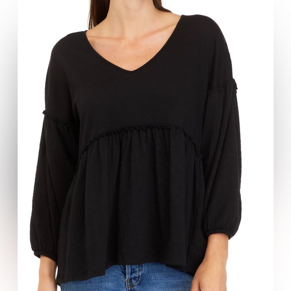 NWT slouchy baby doll top